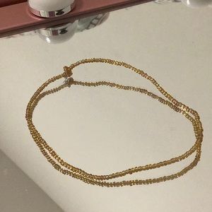 gold choker